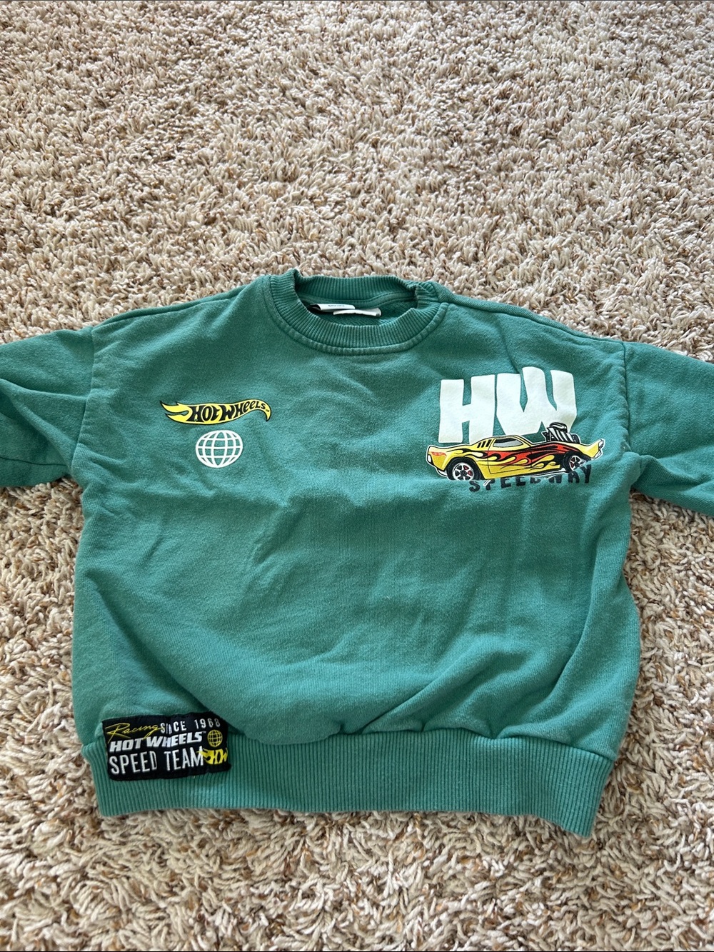 Zara Kids Hotwheels Sweatshirt